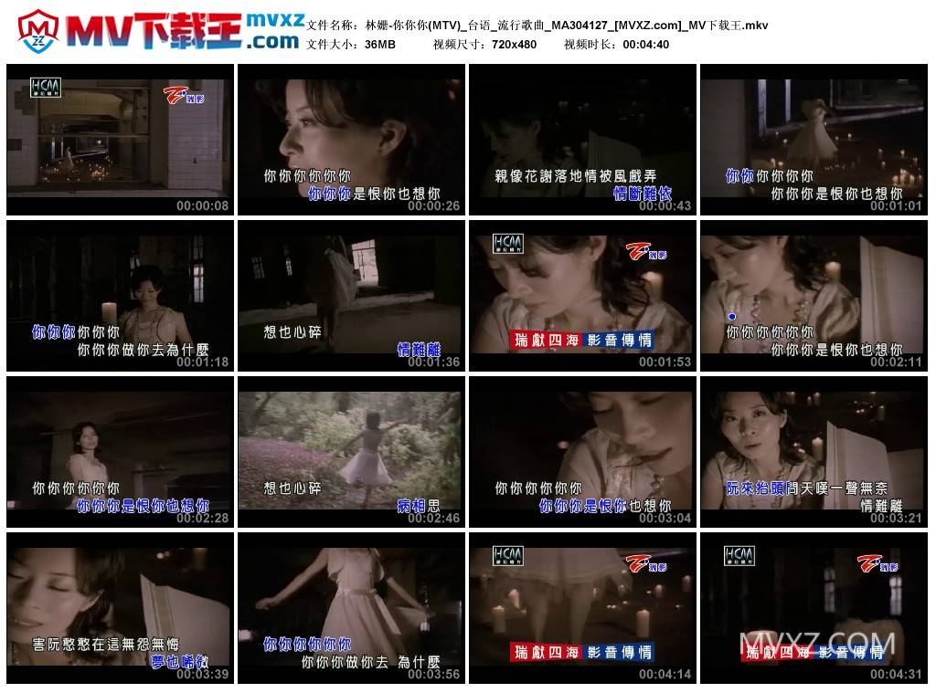林姗-你你你(MTV)_台语_流行歌曲_MA304127